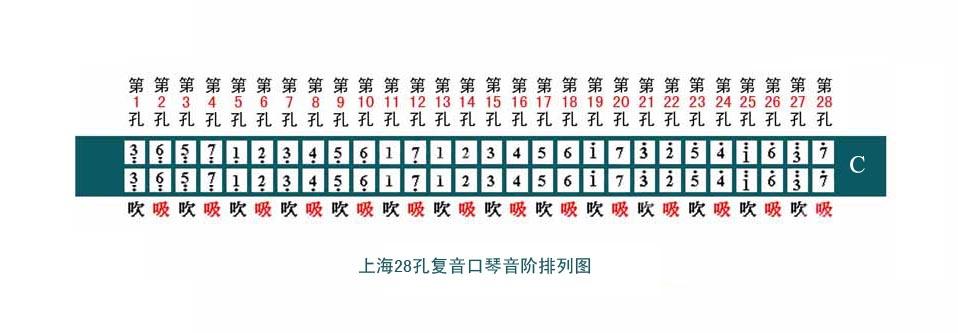 28孔口琴教学入门零基础缩略图