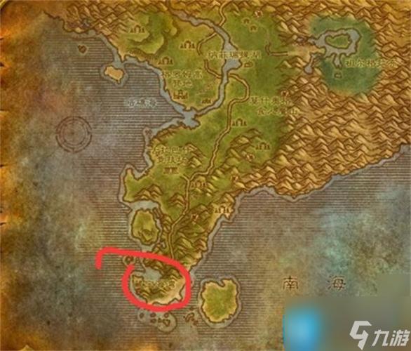 魔兽世界藏宝海湾怎么去
