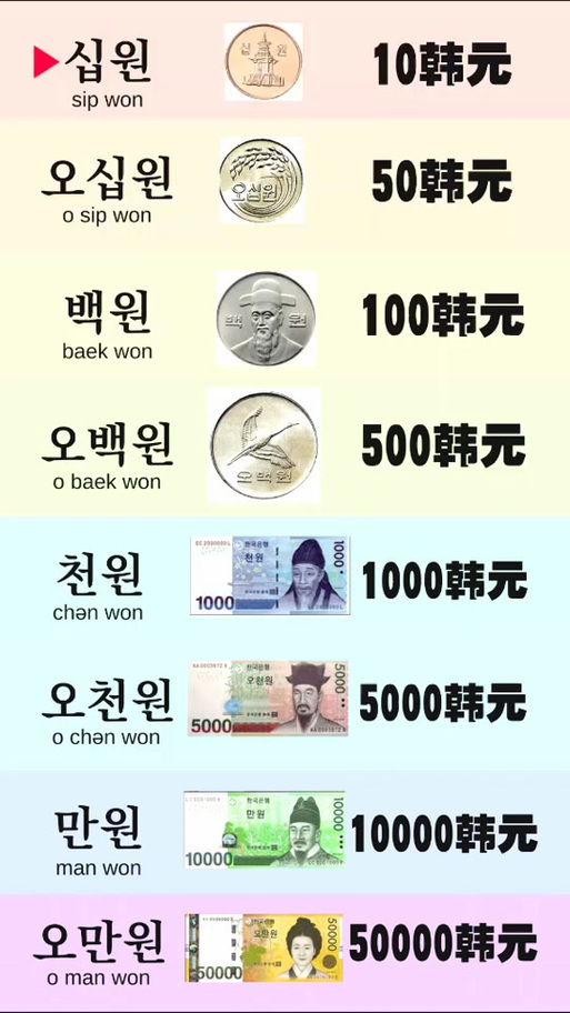 15600韩币等于多少人民币缩略图