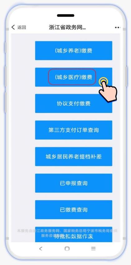 城乡居民医疗保险缴费游戏截图