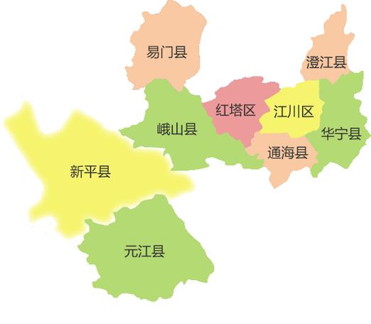 玉溪市地图图标