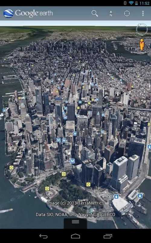 谷歌3d实景地图游戏截图