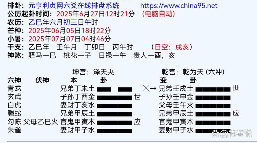 六爻怎么看感情缩略图