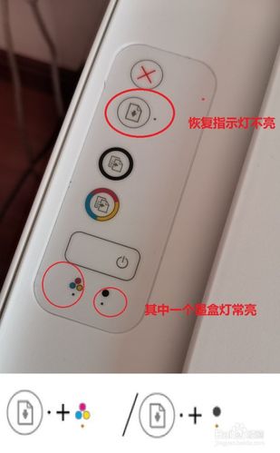 惠普打印机缺墨提示灯缩略图