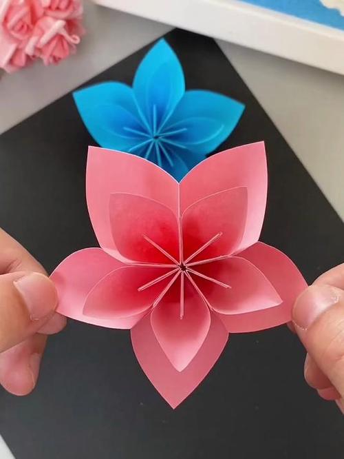 最火折纸花朵20种