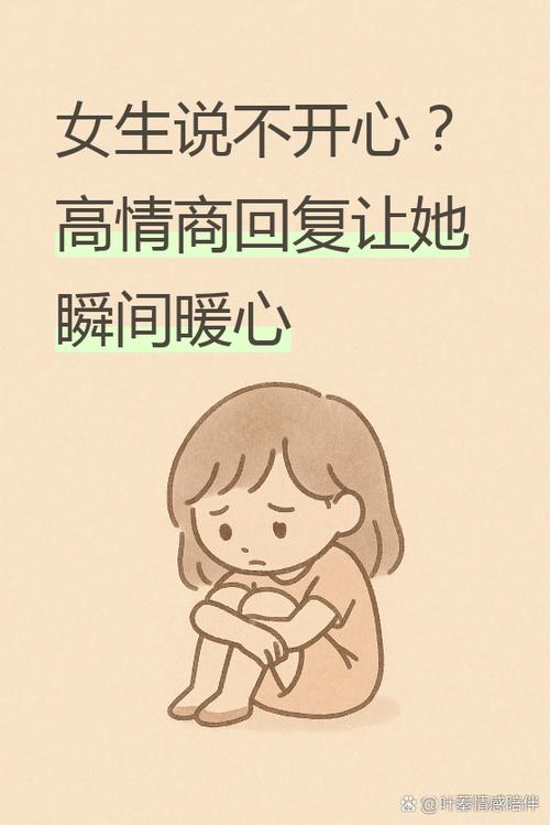 女生不开心高情商回复缩略图