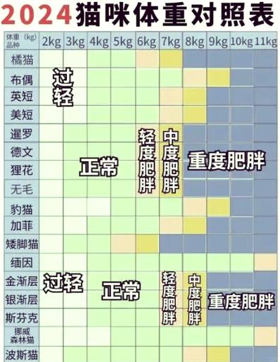金渐层体重对照表游戏截图