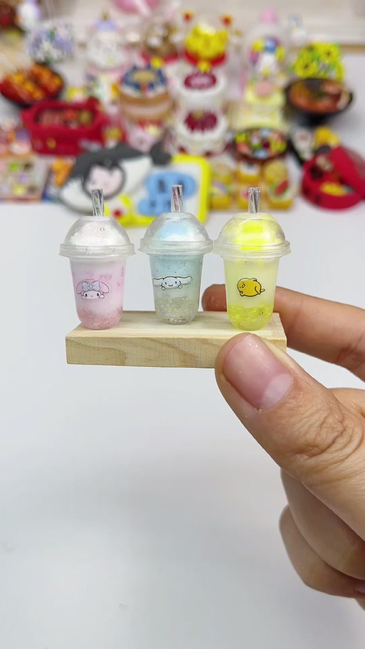 用粘土做泡泡奶缩略图