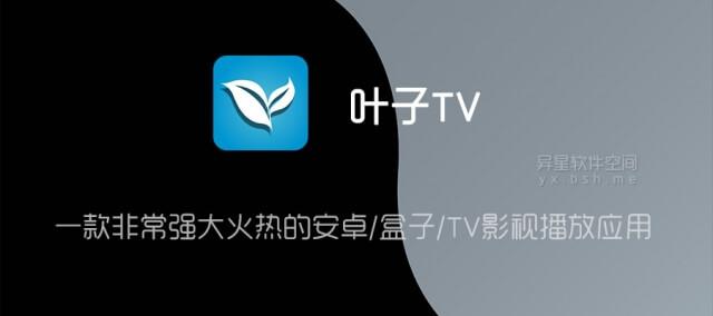 叶子tv最新版激活码图标