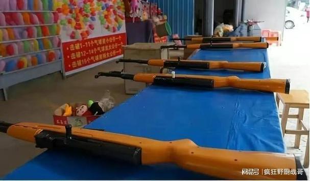 夜市摆摊的打气球用哪种枪游戏截图