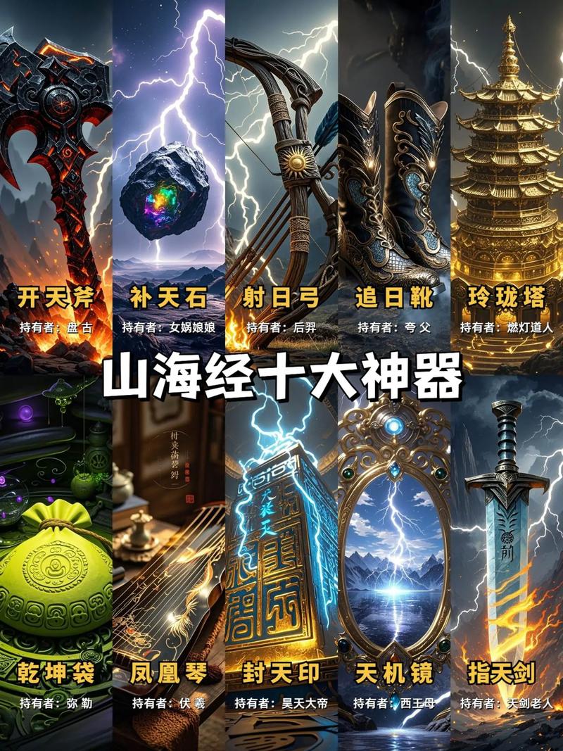 山海经的十大神器缩略图