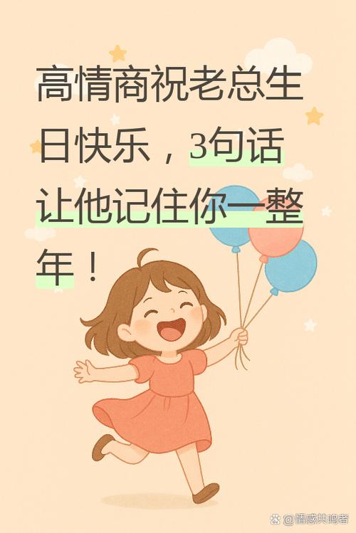祝老总生日快乐金句图标