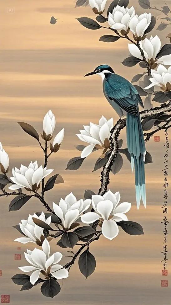 书法 淡墨和浓墨