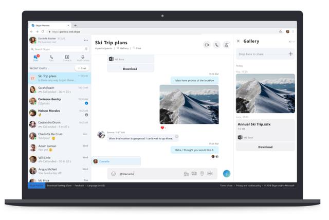 skype网页版图标