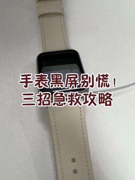 手表黑屏长按也没反应图标
