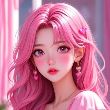 粉色高级感女头像