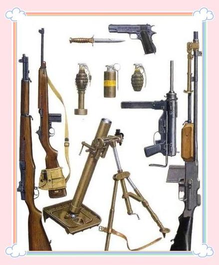美国武器装备名称