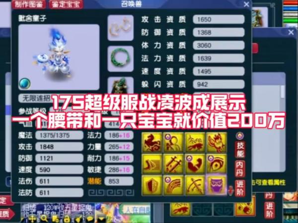 梦幻西游175宝宝游戏截图