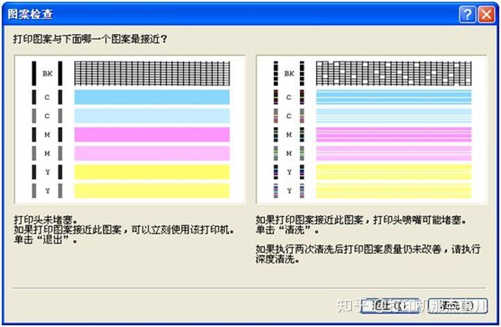 佳能怎么打印测试页图标