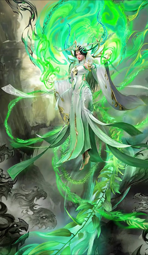 柳神图片