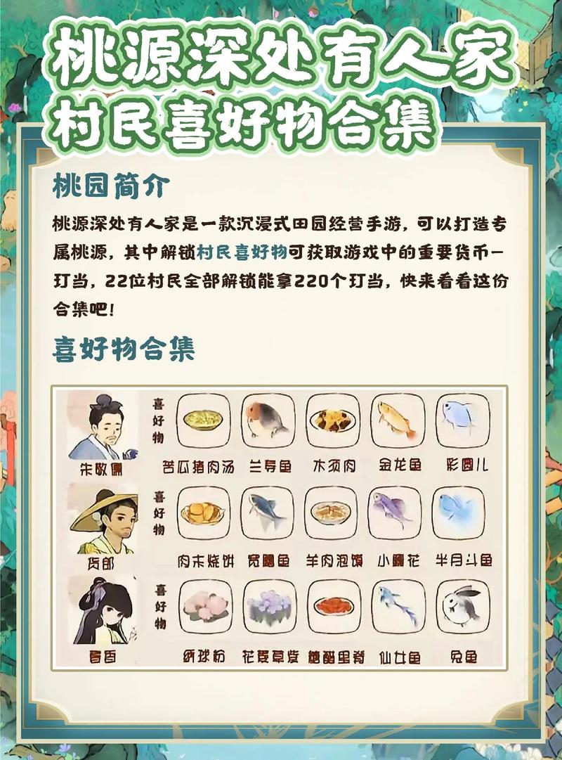 桃源深处有人家村民喜好清松游戏截图