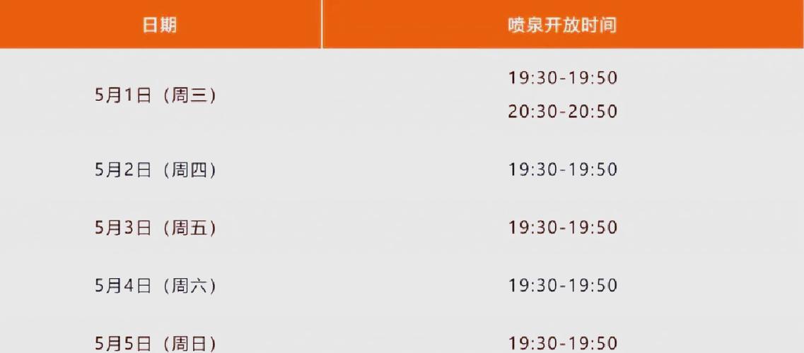 2026喷泉最新通知今天每天缩略图