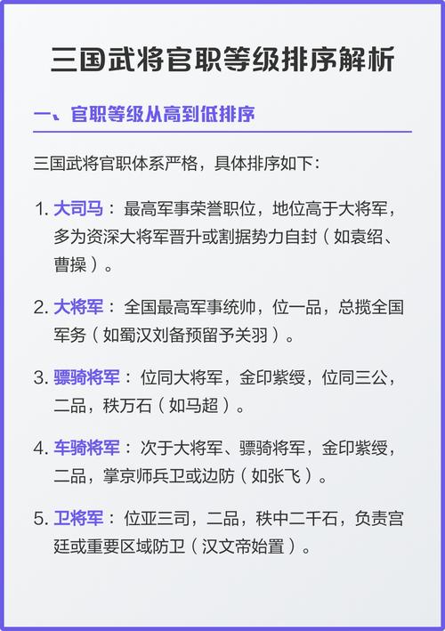 大将军的职位高吗