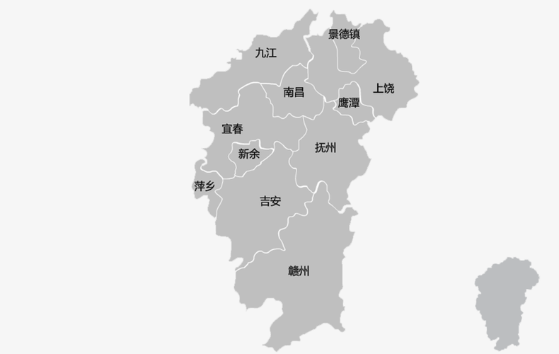 江西地图全图高清版一缩略图