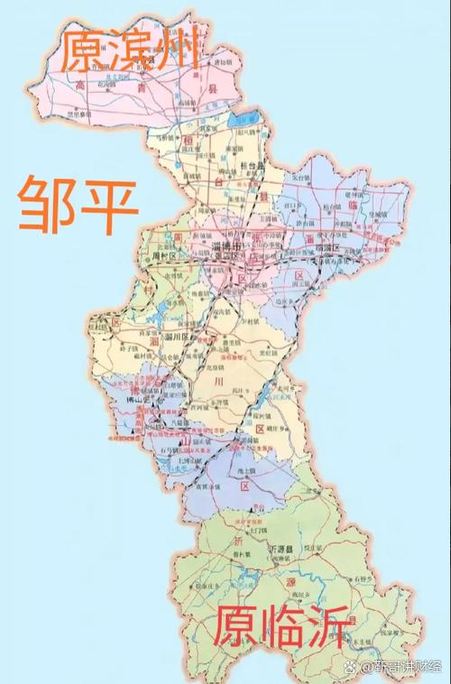 淄博市邹平市地图缩略图