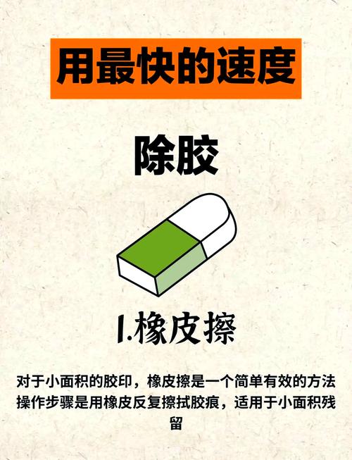 清理胶带痕迹妙招图标