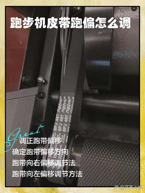 跑步机的皮带偏了怎样调缩略图