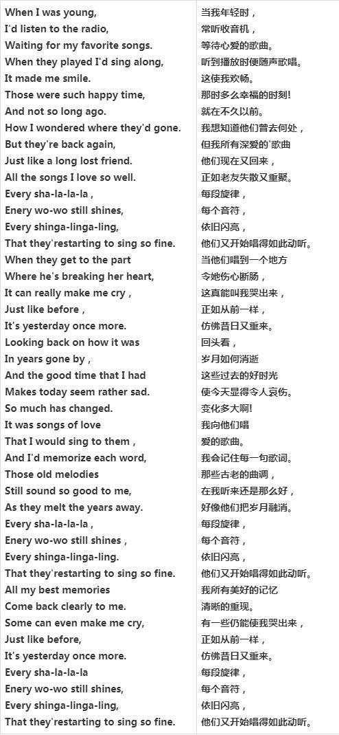 酷狗听歌歌词中英文对照图标