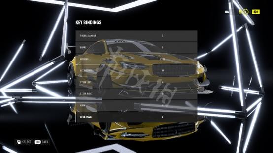 极品飞车21ps4按键缩略图