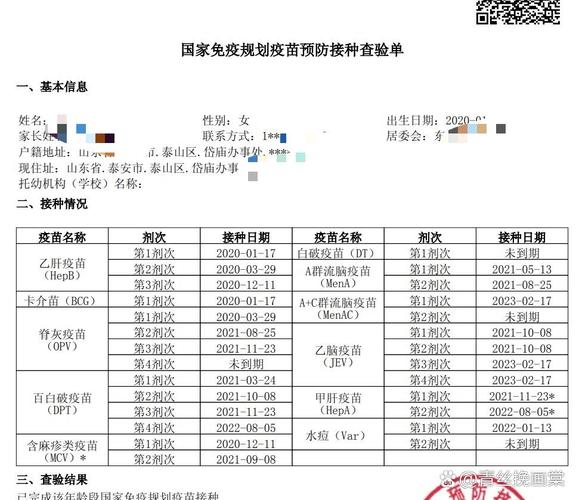云南预防接种凭证电子版图标
