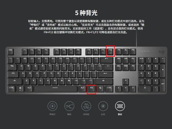 罗技g610灯光设置游戏截图