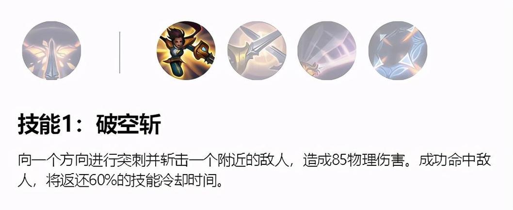 英雄联盟无双剑姬技能缩略图