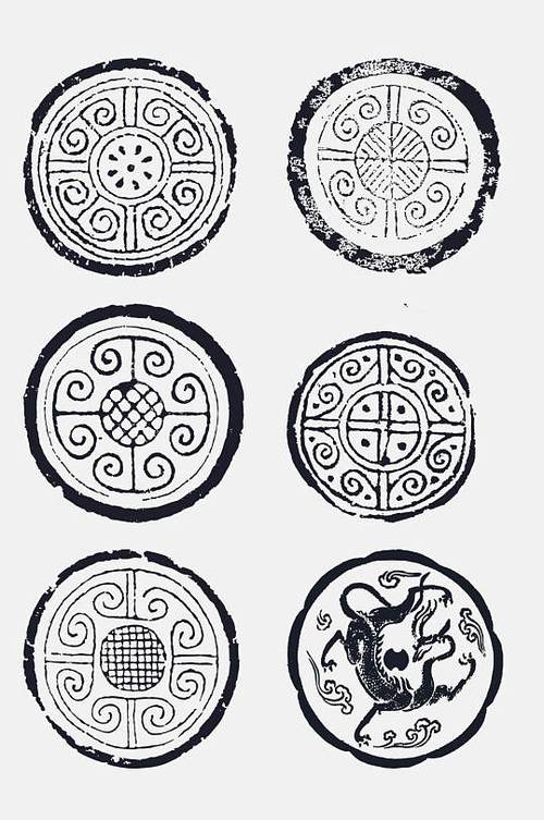 古代瓦当图片图标