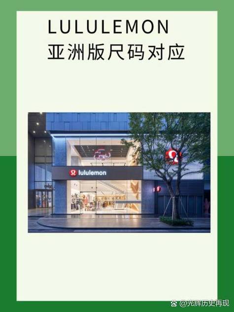 lululemon欧美款尺码图标