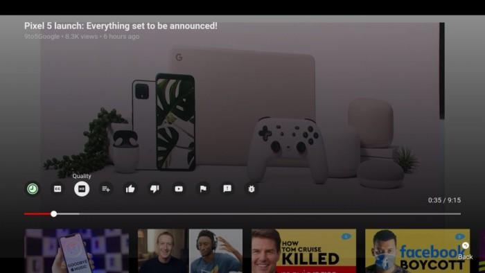 YouTube安卓TV版游戏截图