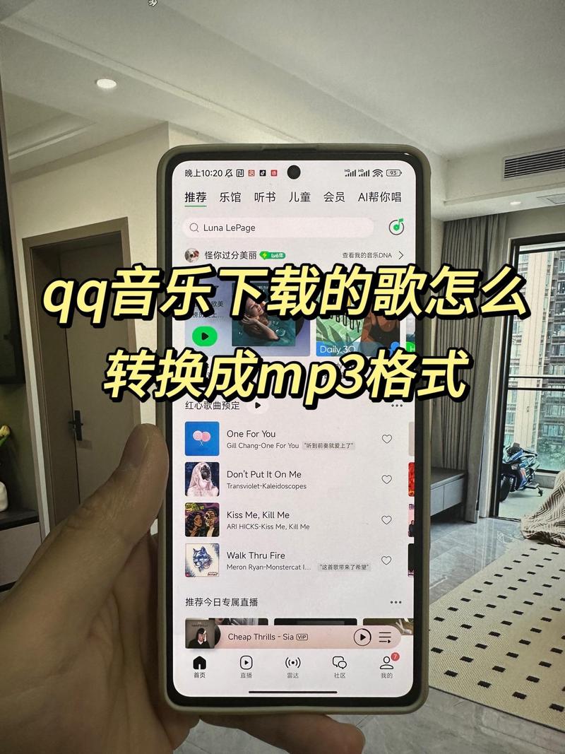 怎样在qq音乐上歌到U盘上图标