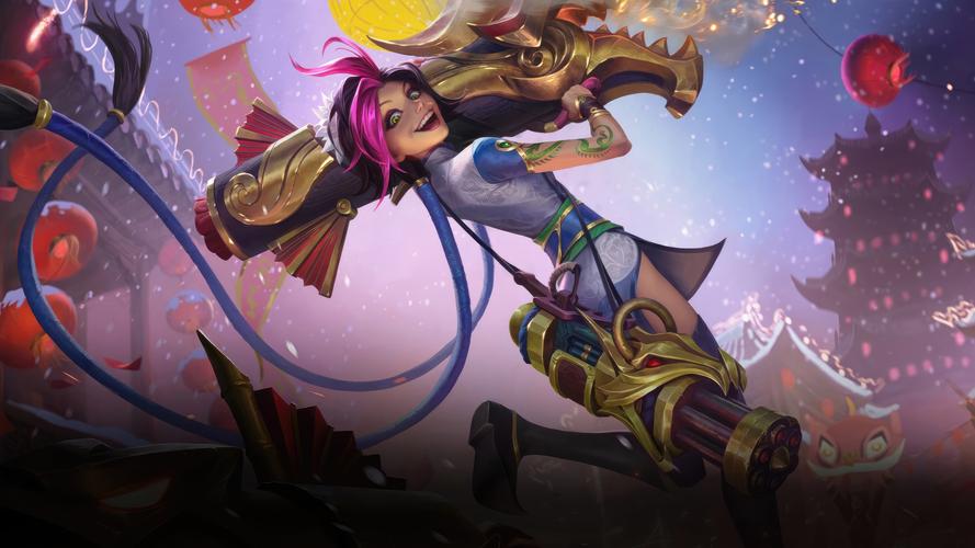金克丝皮肤神龙烈焰缩略图