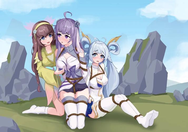 王者荣耀女角色被×动漫游戏截图