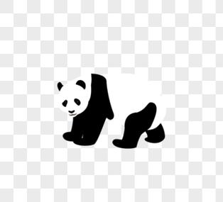 熊猫走步图标