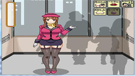 elevator电梯女孩像素图标