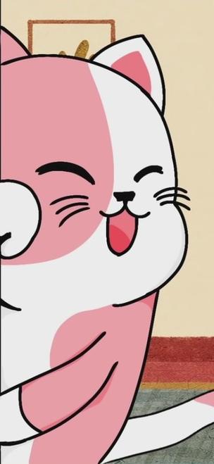 纷红猫