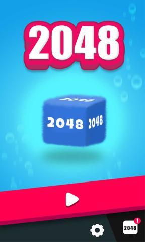 滚动方块2048领红包版游戏截图