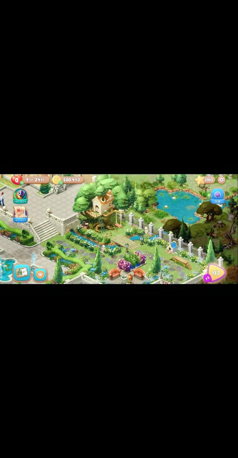 梦幻花园无限金币星星破解版(Gardenscapes)图标