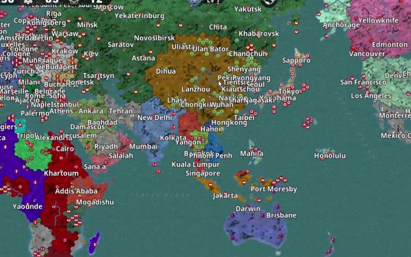 世界征服者4大清帝国模组玩法模式提速版游戏截图