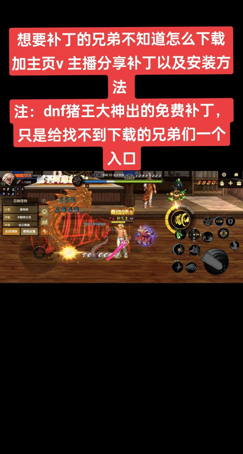 猪王dnf手游补丁