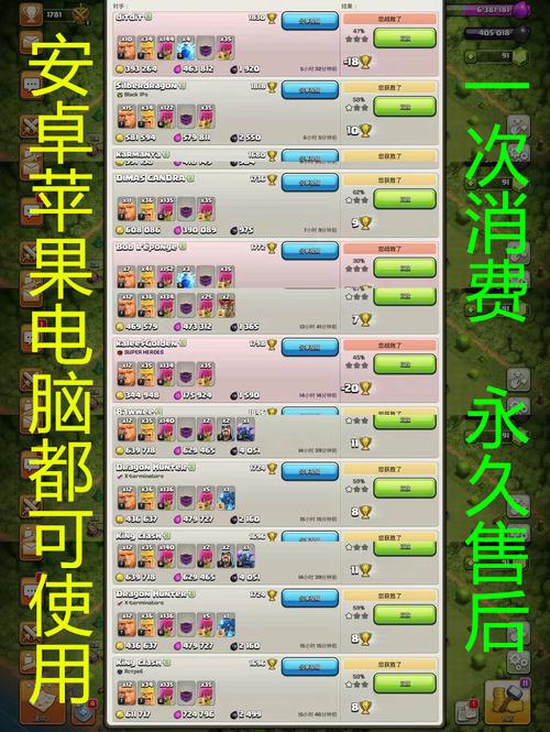 部落冲突辅助器自动刷资源